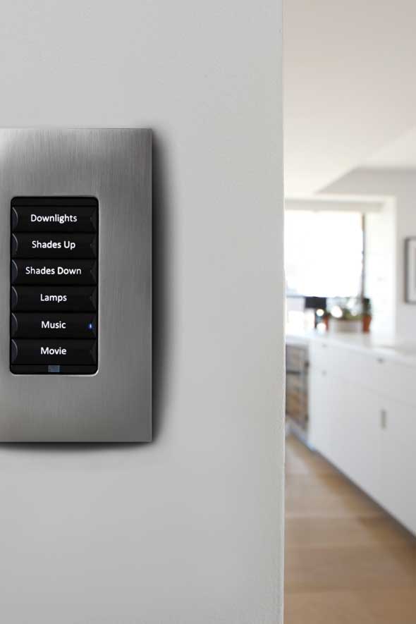Smart Home lighting that has beautiful wall controls or from your smartphone